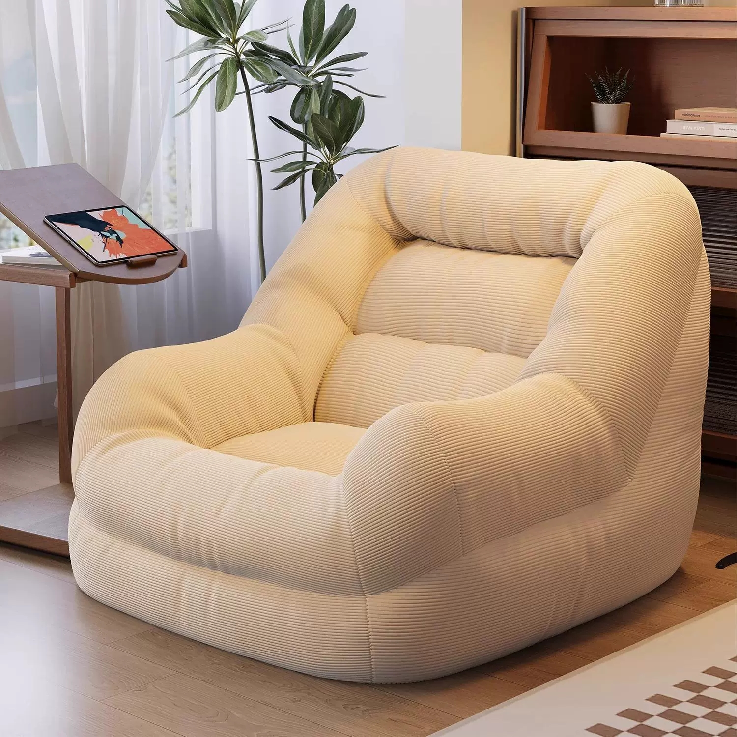 Small apartment sofa living room lazy sofa